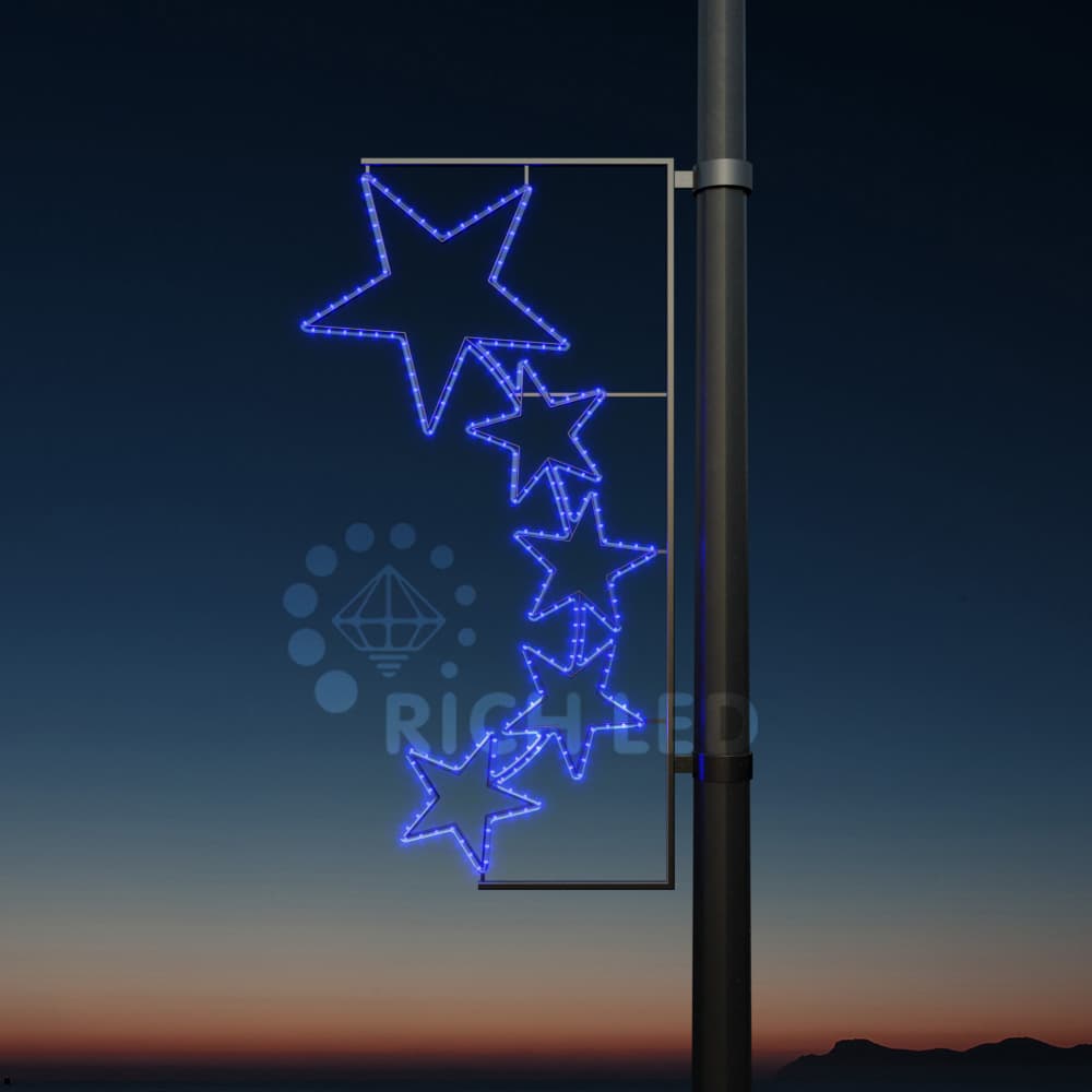 Светодиодная консоль Rich LED на металлокаркасе, 220 В, 0,69×1,47 м, 21 Вт